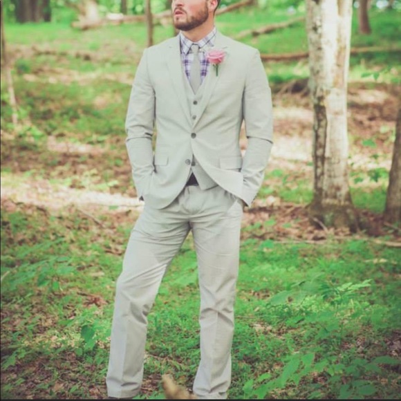 Men’s Express Slim Fit Suit - Picture 4 of 14